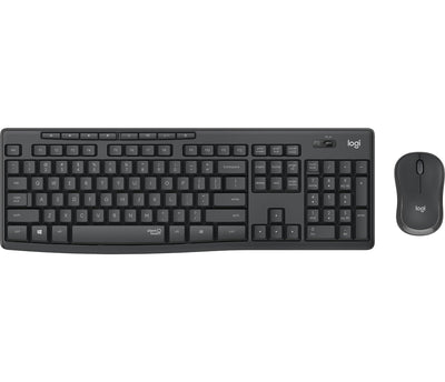 Logitech Keyboard Nórdico MK295 Silent Wireless Combo Mouse Included USB QWERTY Graphite — image 1
