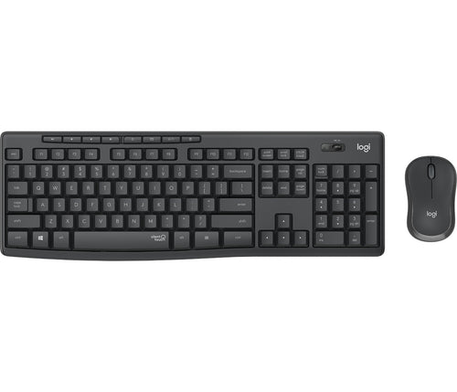 Logitech MK295 Silent Set Of Keyboard And Wireless Mouse 2.4GHZ French Graphite — image 1