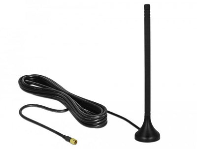 Delock LTE Antenna Sma Male 3 - 5 dBi 12,5CM Starr Omnidirectional — image 1
