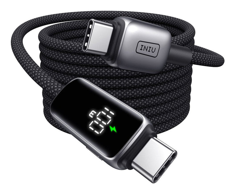 Iniu Cable Digital Display Leopard Usbc-usbc 100W