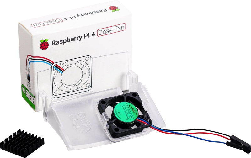 Raspberry Fan Oficial Box Raspberry Pi 4 Includes Disipador 20X20