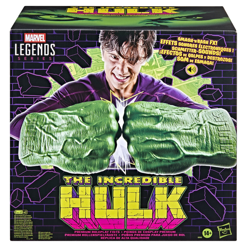Hasbro Replica Marvel Legends The Incredible Hulk Puños Electronicos 30.5CM