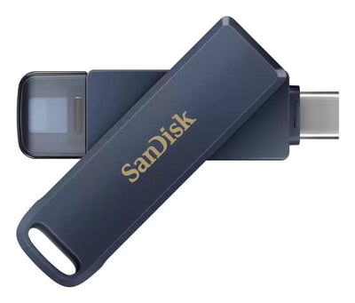 SanDisk Phone Drive Unit Flash USB 64GB USB-C / Lightning Cielo Metalizado — image 1