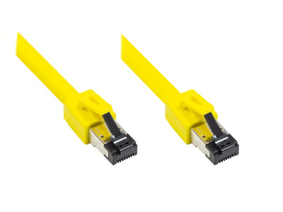 Good Connections Rns® Network Cable CAT.8.1, S FTP, Pimf, Halogenfrei (lszh), 2000MHZ, 40GBIT S, Yellow 7,5M,  — image 1