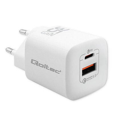 Qoltec 50763 Charger Dispositivo Mobile Phone Laptop Console Juegos Laptop Battery Laptop Smartphone, Watch Sm — image 1
