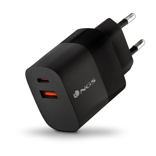 Ngs Wall Charger Bud 1x USB Type-c 1x USB 45W — image 1