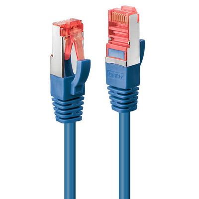 Lindy Network Cable RJ-45/RJ-45 CAT.6 0.3M Blue 0,3M S/FTP (s-STP) — image 1