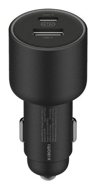 Xiaomi Car Charger 67W USB-A Type-c 1x USB-A 1x USB Type-c 2A 6A — image 1