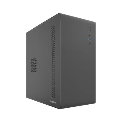 Coolbox PC Case M640C microATX GPU Max. 300MM 1X3.5 2X2.5 Black With Power Supply BASIC500GR 500W — image 1