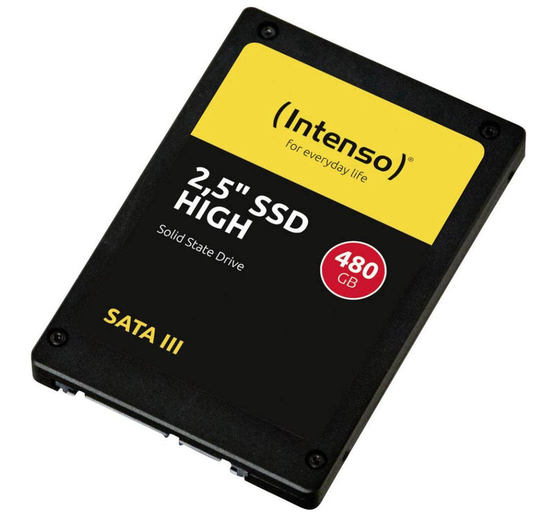 Intenso Drive SSD 480GB SATA3 2.5'', 520 500MBS, Shock Resistant, Low Power