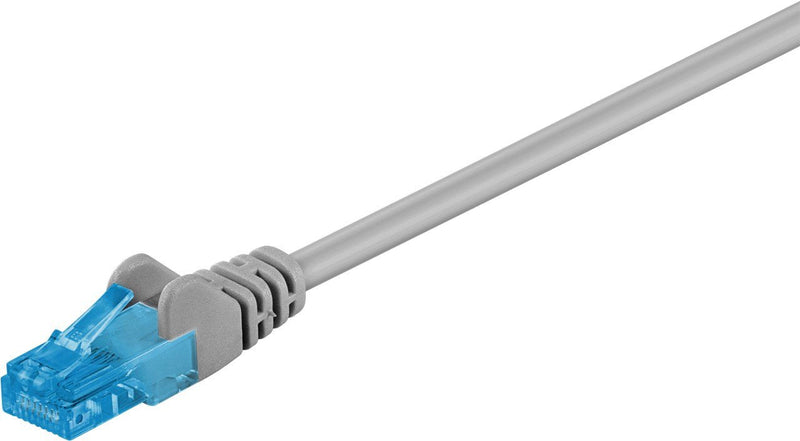 Goobay 55418 CAT.6A Network Cable U UTP, Grey, 0.5M