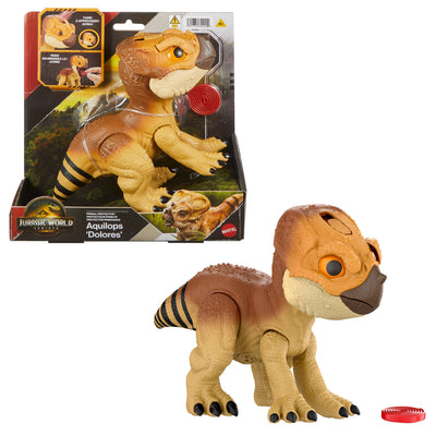 Mattel Figure Jurassic World: Die Wiedergeburt - Primal Projoector Aquilops Dolores JGC01 — image 1