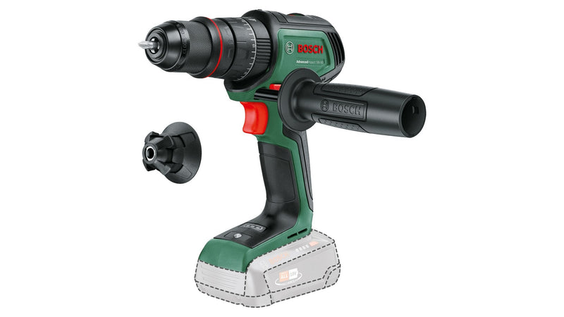 Bosch Drill Impacto a Battery Advancedimpact 18V-80 Quicksnap Body Only Green Black Without Battery Ni Charger