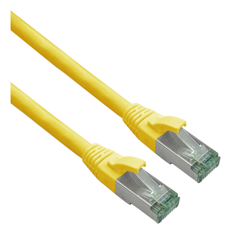 Helos Grs Certificado CAT.6A Network Cable With CAT.7 Rohkabel Tpe Yellow 3,0M