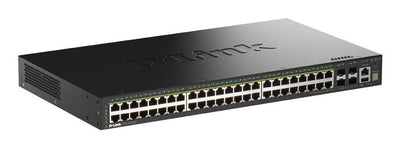 D-link DGS-1530-52P/ And Switch Gestionado L2 Gigabit Ethernet (10/100/1000) Energía Sobre Ethernet (PoE) Blac — image 1