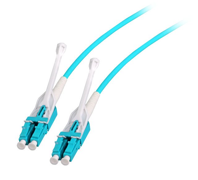 Efb Duplex Network Cable Push Pull Lc-lc OM3 3M Lszh 3MM Aqua