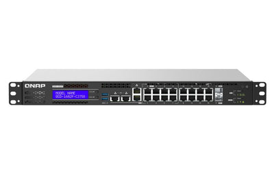 QNAP Smart Switch QGD-1602P-C3558: 8 2.5GBE PoE PORTS(4 Port Ieee 803.3BT PoE + Supply 90W, 4 Port 803.3AT PoE — image 1
