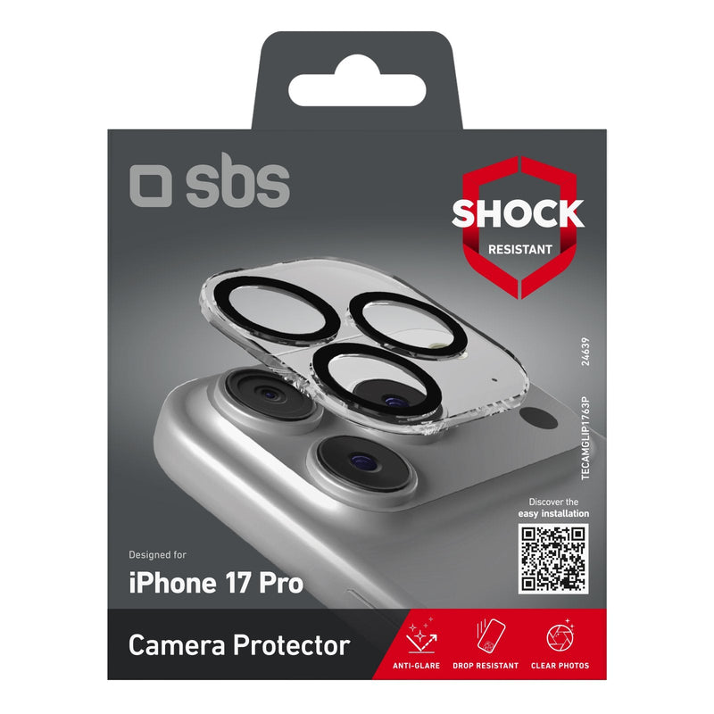 Sbs TECAMGLIP1763P Screen Protector Or Trasero Phone Mobile Phone Protector Lentes Camera Apple 1 Pieces
