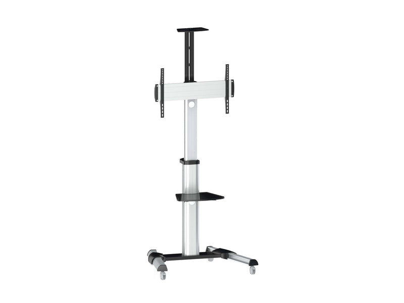 Equip Stand Screen Floor With Wheels Screen 37 - 70 Fixed Rotacion 90º Aluminium Max. VESA 600X400 Up To 50