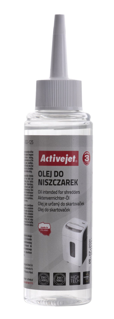 Activejet ASO-125 Oil Destructoras Documentos 125ML — image 1