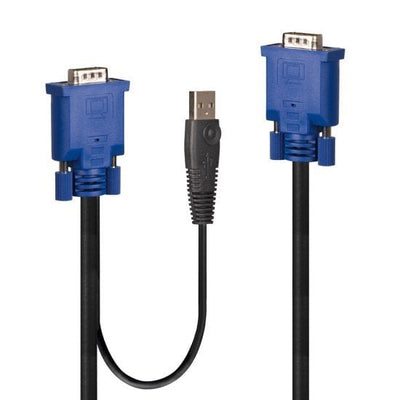 Lindy 32186 Cable Video, Keyboard And Mouse (kvm) Black Blue 2M — image 1