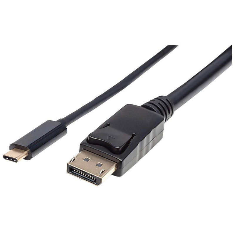 Manhattan USB Cable Typ C a DisplayPort 2M Black