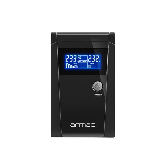 Armac UPS Office Line-interactive 650F LCD 2X Schuko 230V Out, USB