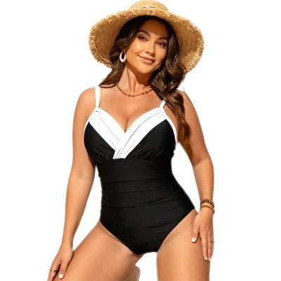 Plus-size Women's One-piece Swimsuit