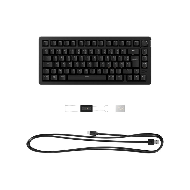Hyperx Alloy Rise Gaming Keyboard 75 Keyboard Set USB Black