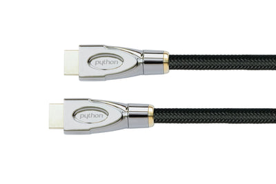 Python Cable Hdm 2.1 8K UHD-2 Trenzado Black 1M — image 1