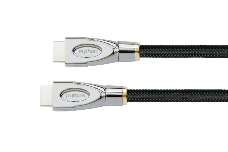 Python Cable Hdm 2.1 8K UHD-2 Trenzado Black 1M