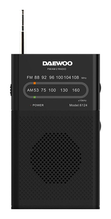 Daewoo Radio Laptop DW1027 Black