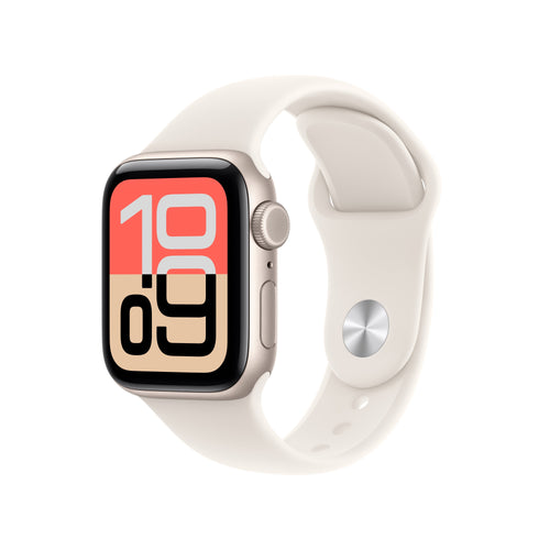 Apple Watch SE3 GPS Cellular 40MM Box Of Aluminium White Estrella Strap Deportiva White Estrella S M — image 1
