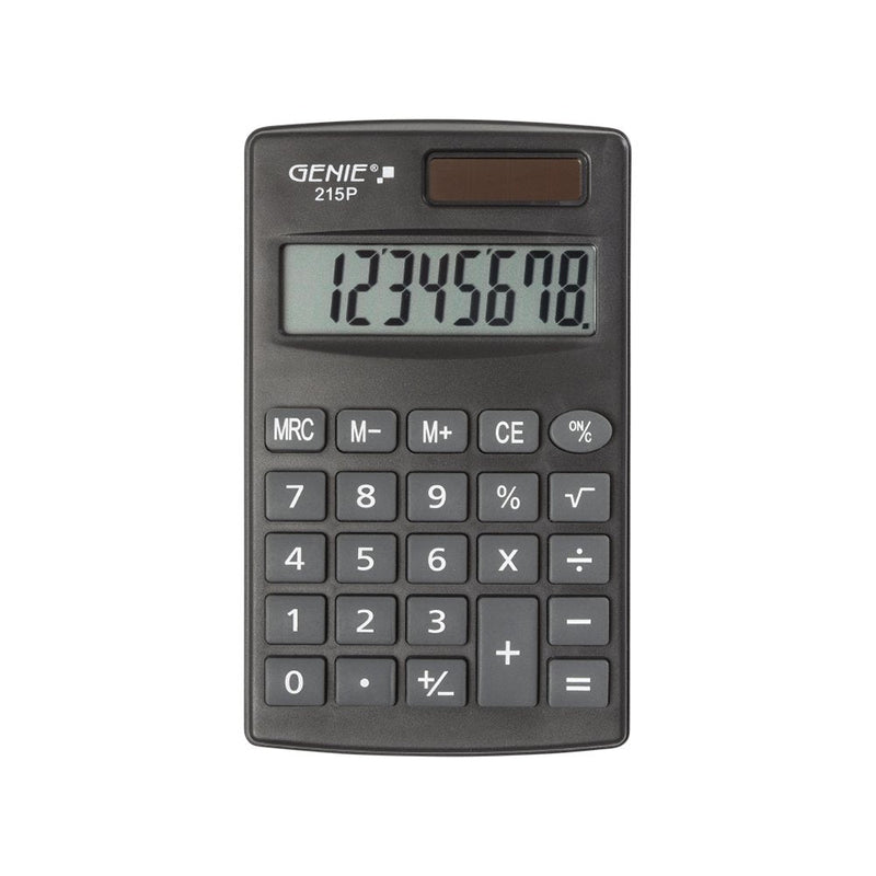 Genie 215 P Calculator Bolsillo Calculator Básica Black