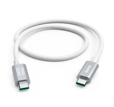Cable 240W USB C-c 1,5M White — image 1