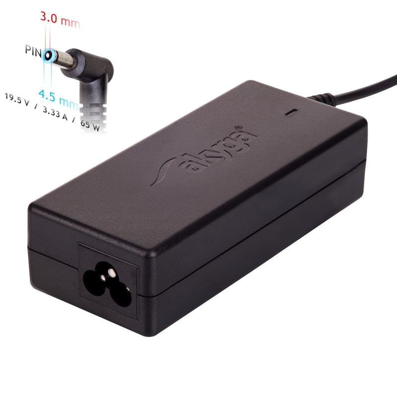 Akyga Charger Laptop AK-ND-25 19.5V/3.33A 65W 4.5X3.0MM + Pin HP