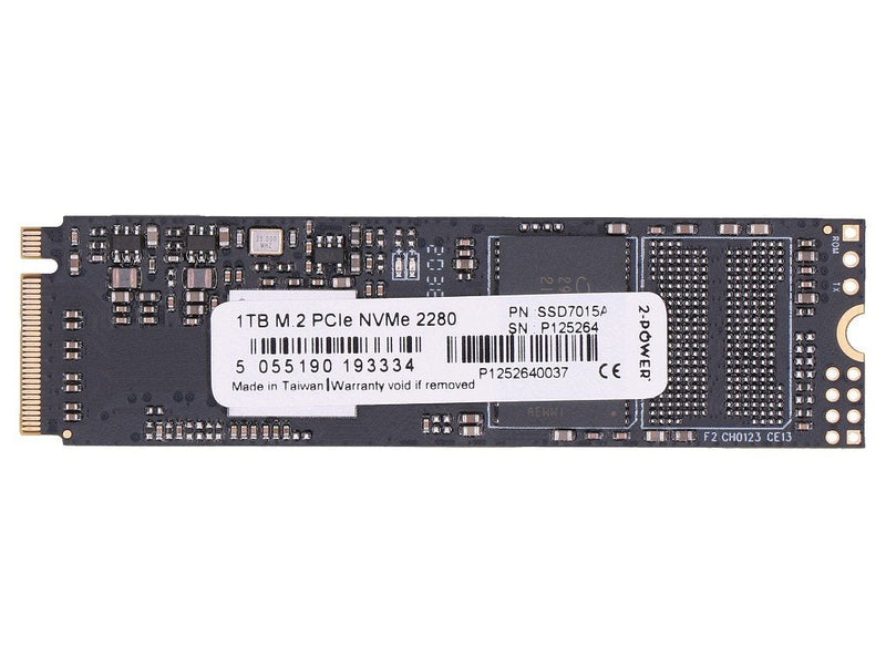 2-POWER SSD 1TB M.2 PCIE NVMe 2280 SSD7015A