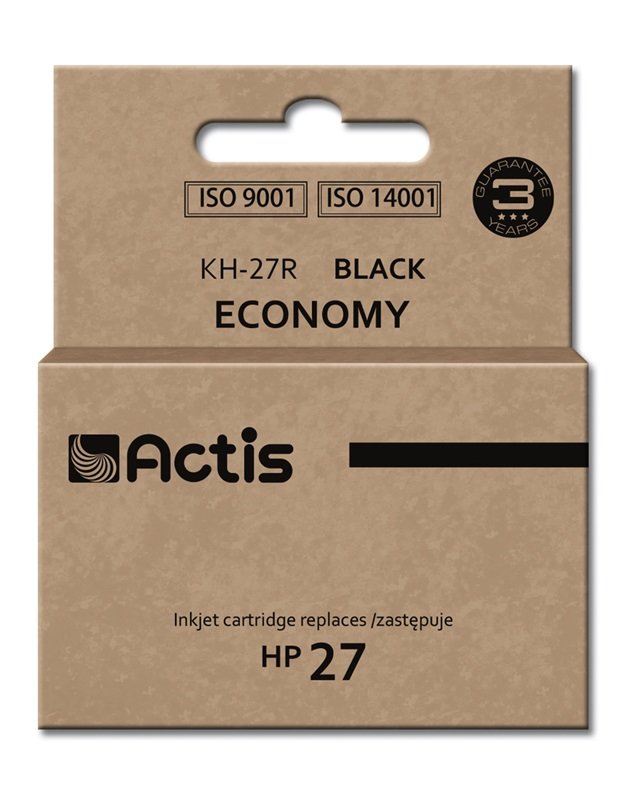 Actis Ink KH-27R (reemplazo HP 27 C8727A - Standard - 20ML - Black
