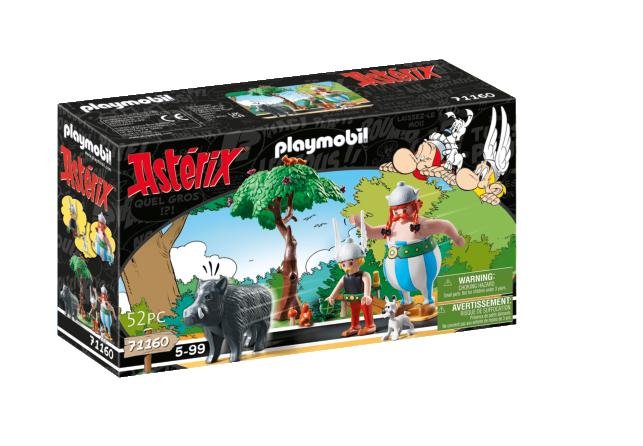 Playmobil 71160 Asterix: Wildschweinjagd, Konstruktionsspielzeug 71160