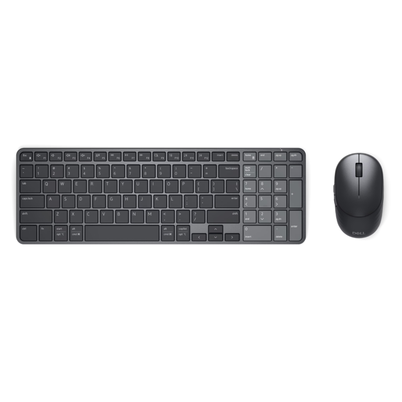 Dell Pro 7 Rechargeable Compact Keyboard And Mouse - KM746 - Lithuanian (QWERTY)