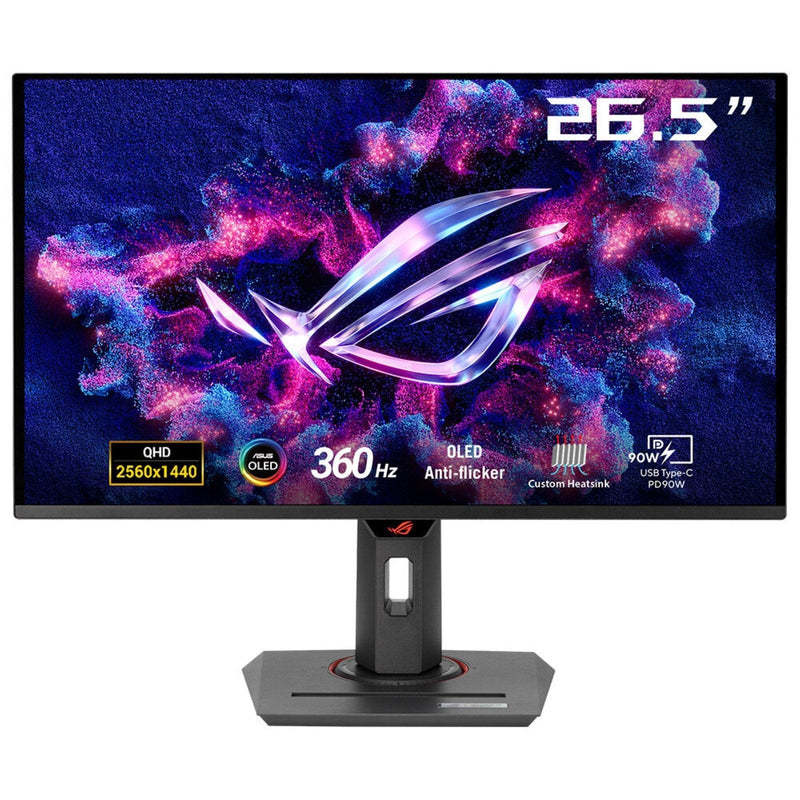 ASUS Monitor LCD Rog Strix OLED XG27ACDNG 26.5 Gaming Panel Qd-oled 2560X1440 16:9 360 HZ 0.03 Ms Swivel Pivot