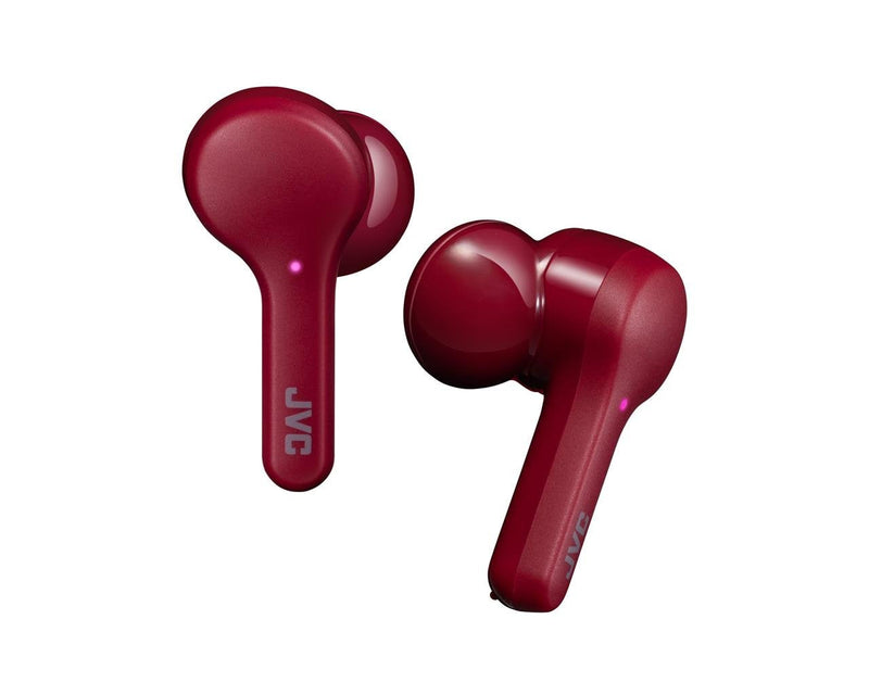 JVC Headphones Bluetooth HA-A8T With Case Charging Battery Life 6H Rojos