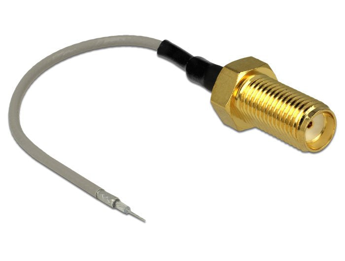 Delock Cable Antenna Sma Connector Female Assembly Offenes Verzinntes Extremo Cable (1.37-94.8MM) Gewindelnge