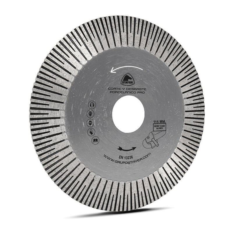 Unidad Corte Y Desbaste Porcelanico Pro Ø115MM