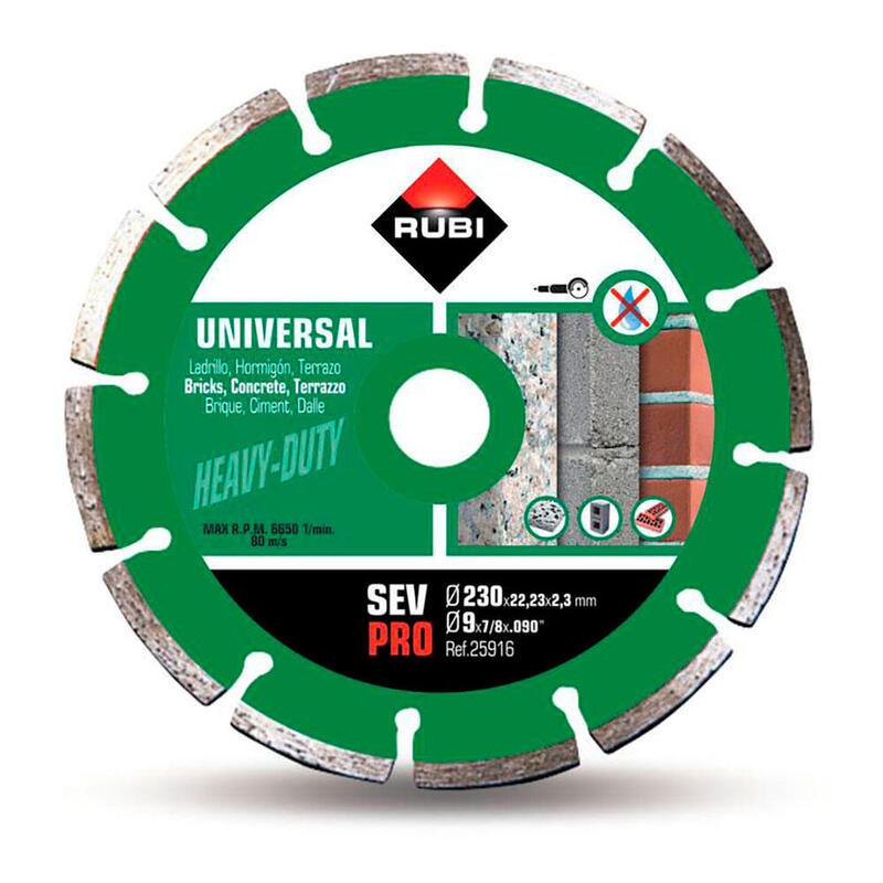 Rubi Drive Diamante Sev Ø230MM Pro 25916