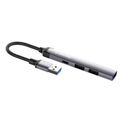 Colorway Docking CW-HUB05 Station USB Type-a 1x USB 3.0 2x USB 2.0 1x USB C, Dark Grey — image 1