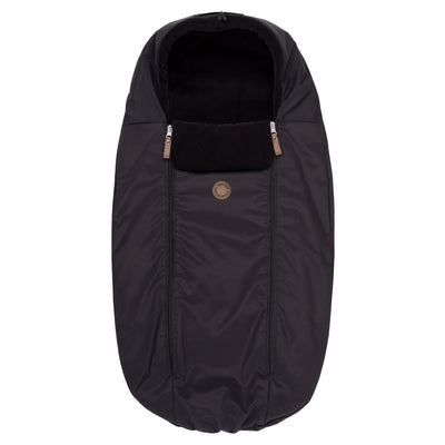 Down-Filled Baby Winter Footmuff – Black, One Size