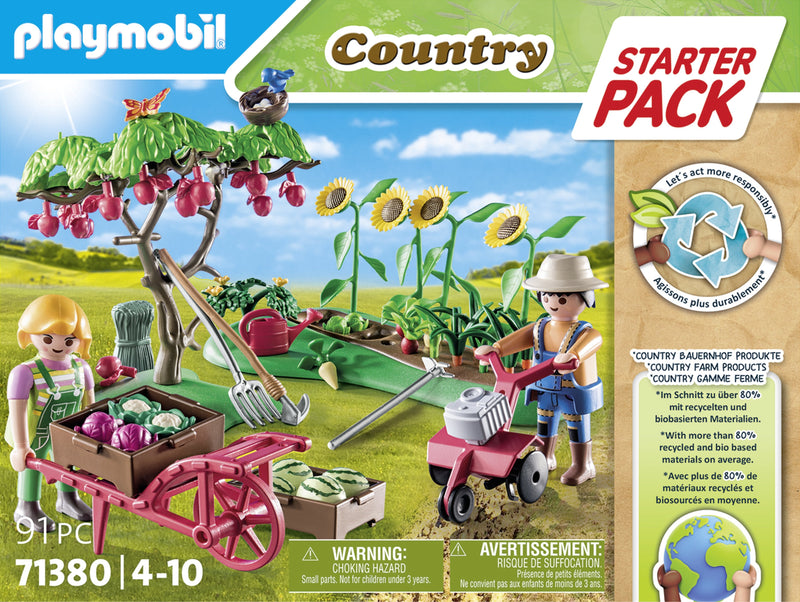Playmobil 71380 Country Starter Pack Granja Huerto Toy Construcción