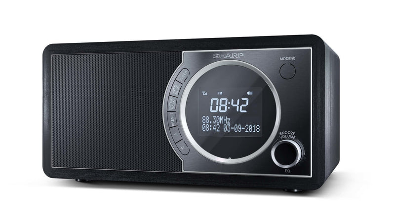 Sharp Radio Despertador Sintonizador DR-450(BK) DR-450(BK) Radio Despertador Sintonizador Dab, Dab +, Fm, Bt,