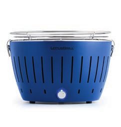 Lotusgrill G34 U Bl Barbecue Y Parrilla Air Libre Carbón Vegetal Tetera Azul